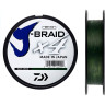 Шнур DAIWA J-Braid X4 0,33мм 135м Dark green 12741-033